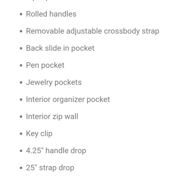 🔹️ BRAHMIN 🔹️small caroline deep Azure Delahaye genuine leather satchel - Picture 8 of 10